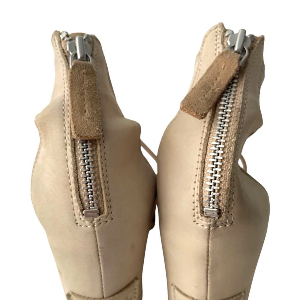 Sorel Joanie Wedge Sandal Ankle Lace with Velcro Strap in Size 8 - Picture 9 of 16